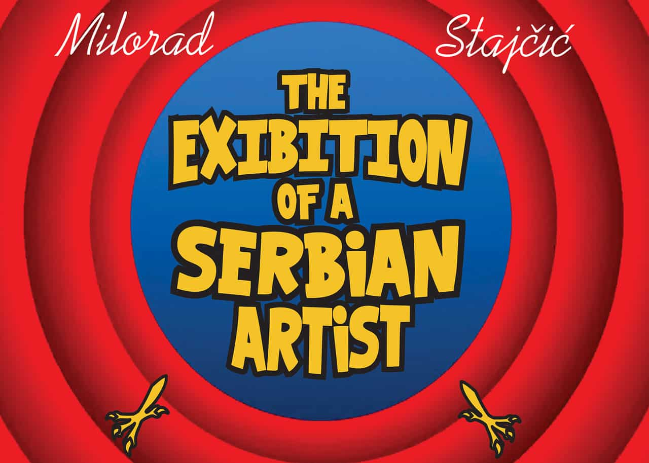 Exibition of the Serbian artist